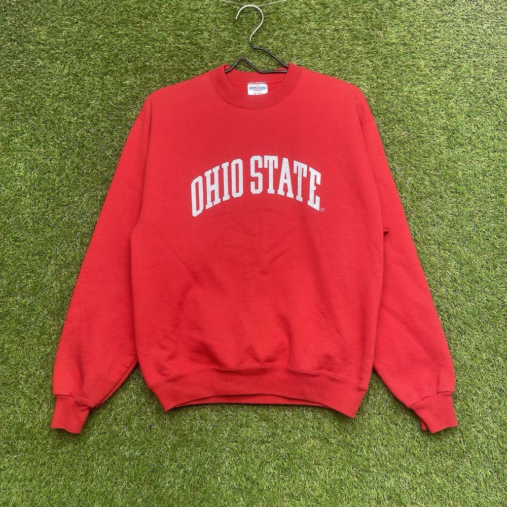 Ohio State Buckeyes Sweatshirt Mens Small Crewneck Fleece Sportswear y2k OSU